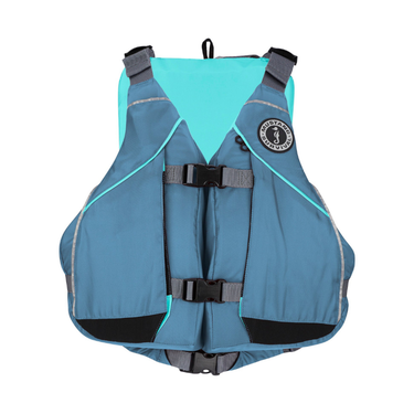 Mustang Survival Moxie M/L Women’s Foam Life Jacket - Slate/Aqua